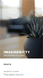 Mobile Screenshot of imaginekitty.com